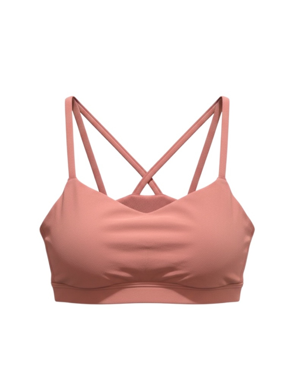 All in Motion Blush Strappy Sports Bra